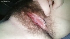 My wet hairy pussy