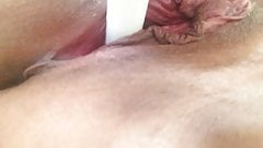Candle in pussy