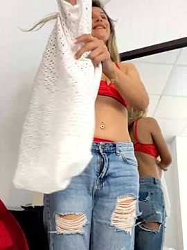 HotXMom nude stripping on webcam for live sex video chat